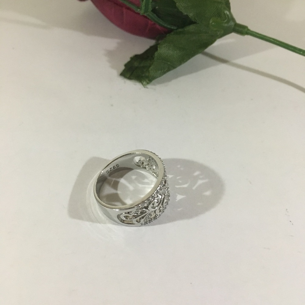 925 SILVER RING SIZE 7 - Picture 3 of 5
